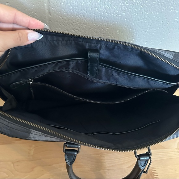 Coach Laptop Bag in Wild Beast Print - Picture 6 of 10